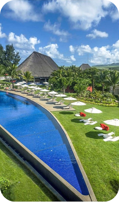 Piscine hôtel