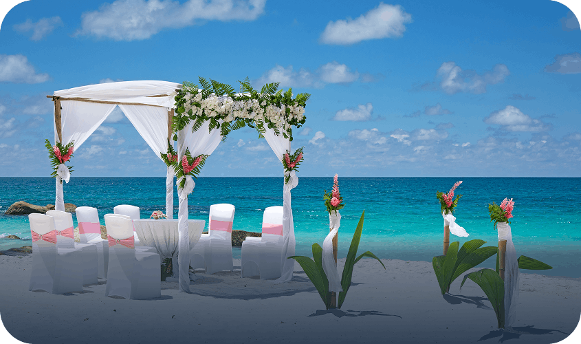 Mariage aux Seychelles