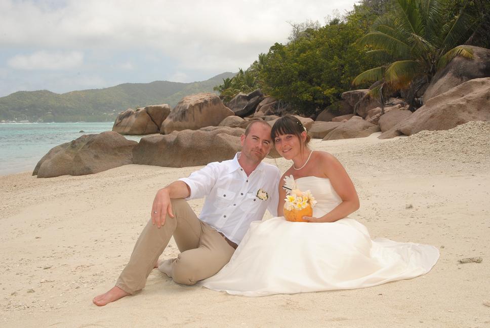 Photo Mariage aux Seychelles de Laura et Frank