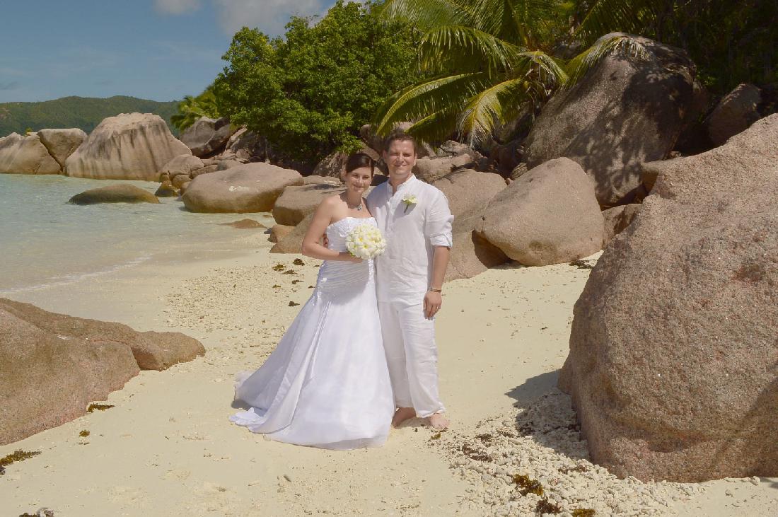 Photo Mariage aux Seychelles de Tiffany & Sébastien